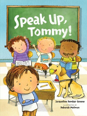 cover image of Speak Up, Tommy!